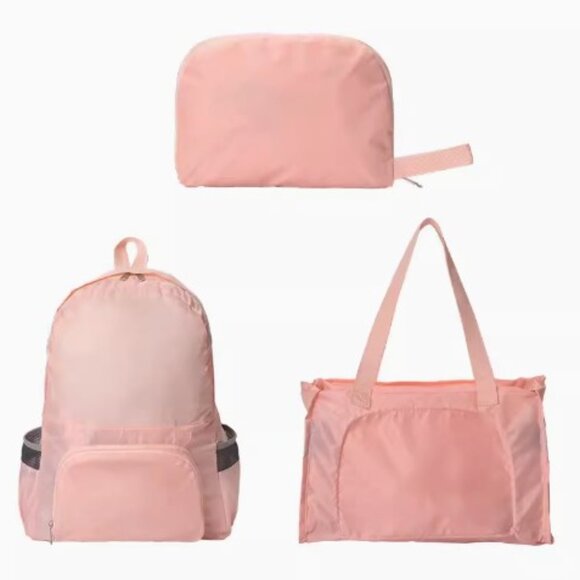 New! 3 in1 Folding Travel Backpack duffle Bag weekender bag gym bag - Picture 1 of 9